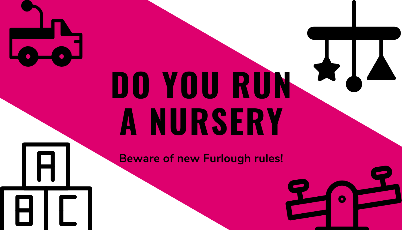Do you run a children’s nursery?