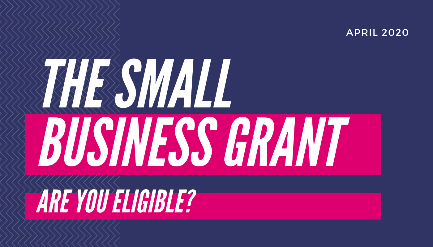 Claim Your Small Business Grant – TODAY