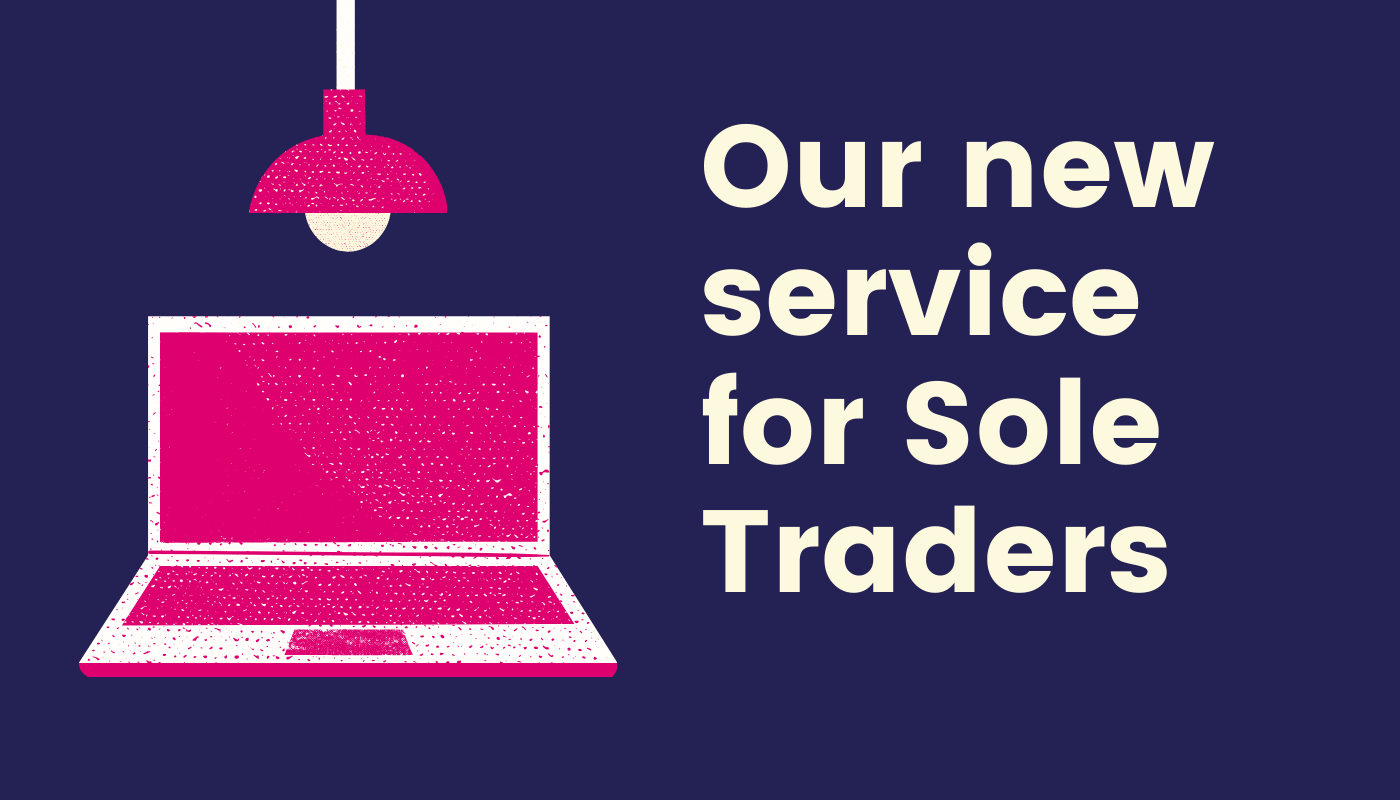 Our new service for Sole Traders