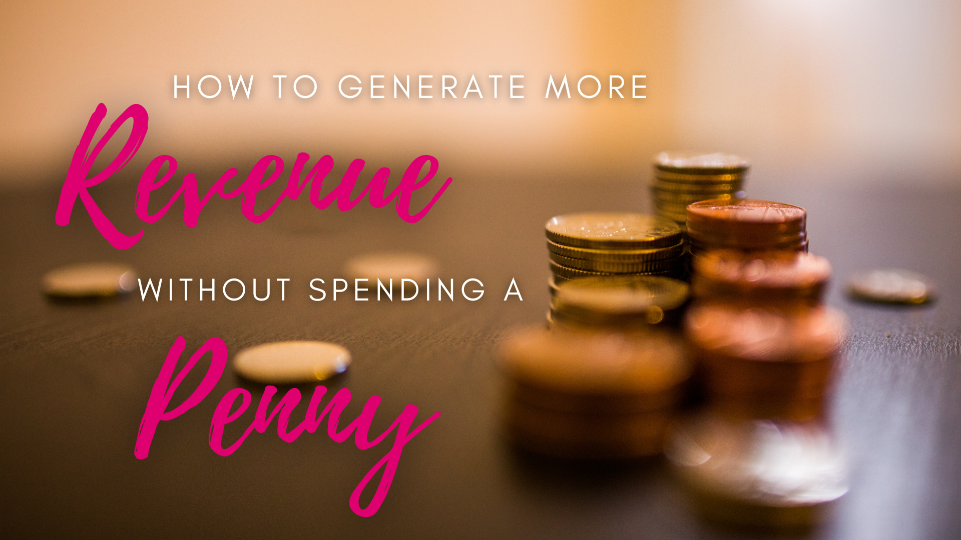 How do I make more money without spending a penny!